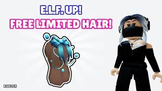 Free Limited UGC! How To Get The Brown Holy Hydration Hair in e.l.f. UP! | Roblox