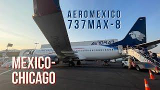 Aeromexico 737 Max-8 Mexico-Chicago