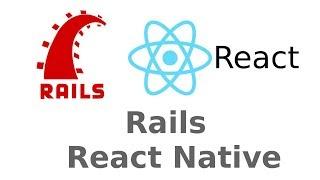 React Native + Rails rest first application