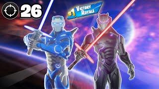 Fortnite Carbide and Omega skins gameplay