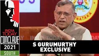 Tamil Nadu Is Most Hinduised State In India, Says S Gurumurthy | India Today Conclave South 2021