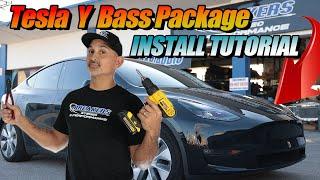 Tesla Model Y Bass Package Installation Tutorial.