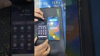 Samsung Galaxy S20 5G Vs Apple iPhone 13 Pro Max Speed Test