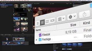 This is why your Final Cut Pro project is so large // Bloated Library in FCPX Solution