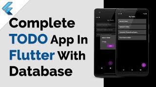 Complete TODO App In Flutter By Desi Programmer