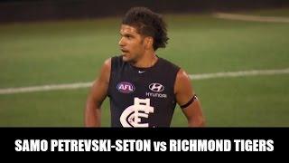 Samo Petrevski-Seton vs Richmond - Round 1