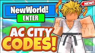 ALL SECRET OP *NEW WORLD* UPDATE CODES In Roblox Anime Clickers Simulator!