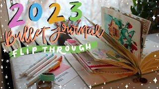 MY 2023 BULLET JOURNAL FLIP THROUGH // why I quit bullet journaling after 5 years