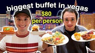 We tried the Most EXPENSIVE Buffet in LAS VEGAS (is it worth $80)