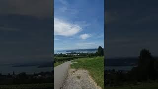 View from Aufkirch towards Lake of Constance  #shorts