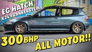 CRAZY K24 Swapped Honda Civic EG - Show & Go!