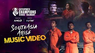 South Asia Arise | Skyesports Champions Series | Official Music Video ft. SKRossi, Antidote, DM