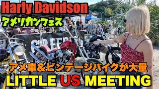 【ハーレー】アメ車＆バイク大集合！今年もはしゃぎすぎました！Harley Davidson