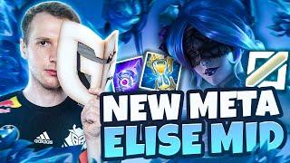 NEW META - ELISE MID, AND IT'S INSANE  | G2 JANKOS