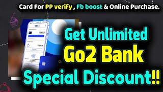 Go2bank how to get go2bank virtual visa card go2bank debit card  unlimited go2bank  special Discount