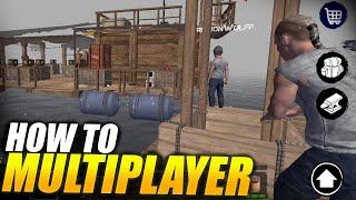 HOW TO MULTIPLAYER | Raft Mobile / Survival on Raft