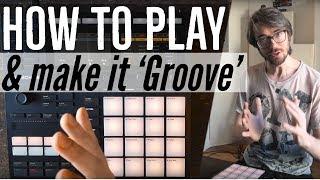 The famous 'Funky Drummer' beat: How to make it groove? [Finger drumming tutorial]