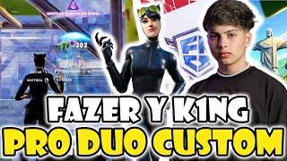 K1NG Y FAZER PRO DUO SCRIMSFAZER DE MALAS* SE LE CRASHEA EN PLENA PARTIDA