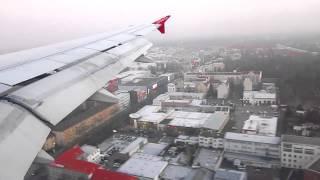 A320 Air Berlin Landing in Berlin-Tegel