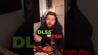 Is DLSS or FSR better for gaming? #pcgaming #geforce #radeon #nvidia #amd #gpu #gaming