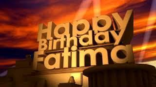 Happy Birthday Fatima