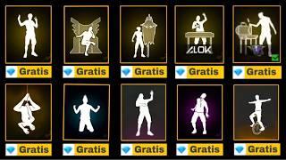 !COMO CONSEGUIR  EMOTES GRATIS en FREEFIRE 2025! *TRUCO SECRETO* COMO DESBLOQUEA TODOS LOS EMOTES 