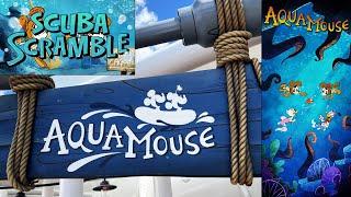 AquaMouse POV Ride on Disney Wish - Scuba Scramble - Disney Cruise Line Water Coaster Attraction 4K