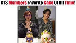 BTS Members Favorite CAKE Of All Time!! 