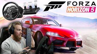 Forza Horizon 5 - РАЗНАЯ Физика на КЛАВИАТУРЕ и на РУЛЕ?!