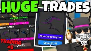 MM2 TRADING MONTAGE #8... (Murder Mystery 2)