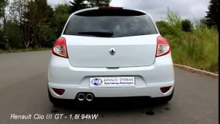 Renault Clio III GT Fox Sportauspuff / Exhaust by Fiese Performance