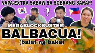 KOREAN FAMILY TRIED "BALBACUA" (bisaya) | NAPA-EXTRA  SABAW AT RICE SA SOBRANG SARAP! |FILIPINO FOOD