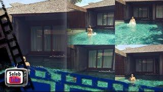 OMG, Nikita Mirzani Telanjang Saat Berenang