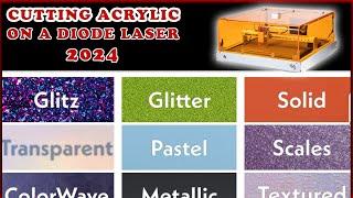 Cutting Acrylic on a Diode Laser Engraver 2024