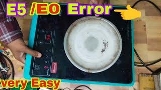 #induction_E5 Error problem#E5 Error Problem kese thik kare#How to resolve the E5 error#viralvideo