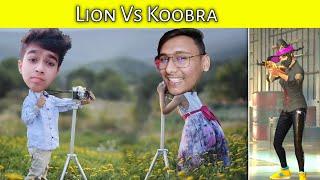 Lion X Gaming Vs Koobra Bhai Full Gameplay | I Killed Lion X Gaming  in Pubg Mobile Lite