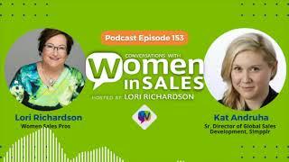 Conversations with Women in Sales: Episode 153: Kat Andruha