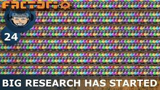 BIG RESEARCH HAS STARTED - Factorio: Ep. #24 - Guide & Let's Play