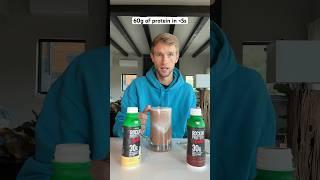 Fastest drinker ever chugs 60 grams of protein in UNDER 5 seconds!  #chug