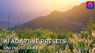 AI Adaptive Presets In ON1 Photo RAW 2023 - A Deeper Look