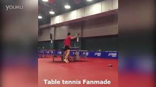 MA Long vs XU XIn Funny Training Table tennis