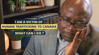 Are you a victim of human trafficking to Canada? - Tips on how to get Canadian immigration status