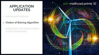 Choice of Solving Algorithms | Mathcad Prime 10