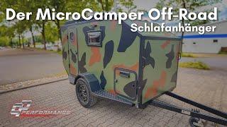 Der MicroCamper Off-Road Schlafanhänger  CP-Performance