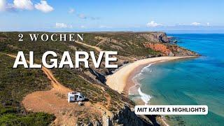 Best Algarve Vacation in Portugal with a Motorhome: Maps and Tips in 4k