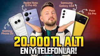 20.000 TL altı alınabilecek en iyi Android telefonlar! - İzlemeden alma!