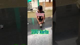 CARA BERMAIN KARTU TEPUK VERSI UMAR 200 KARTU #kartutepuk #kartu #shortvideo #trending #trend