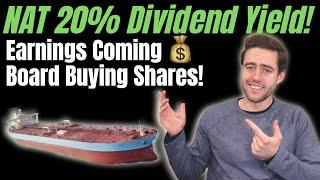 IS NAT Stock's 20% Dividend Yield A Dividend Trap? Nordic American Tankers Update and News!