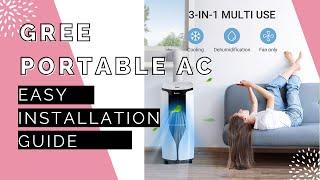 Gree Portable AC - Easy Installation Guide