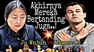 PERTANDINGAN LANGKAJuara Catur Dunia Wanita vs Juara Catur Dunia Pria - Magnus Carlsen vs Ju Wenjun